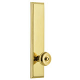 Grandeur Carré Tall Plate Single Dummy with Bouton Door Knob