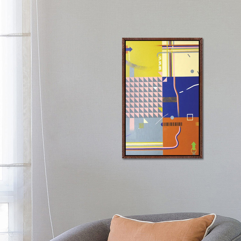 www 1 Piece Wall Art on Canvas, 66.04 cm H x 45.72 cm W x 4.445 cm D, Classic Wood Floater Framed