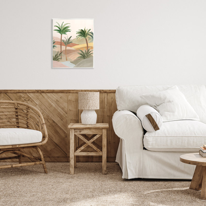 Plaque murale Desert Oasis Palms, design par Ian C.