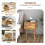 Table de bout à 2 tiroirs-1967326478
