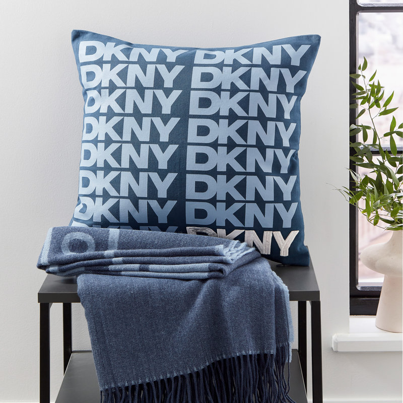 Urban Stripe Square Cushion, Blue