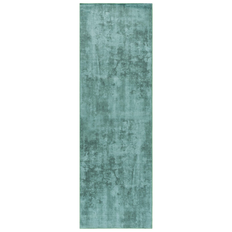 Janosh Monica Performance Machine Washable Solid Color Rug, Runner 2'6" x 8'