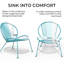 Halcott 2 - Person Patio Conversation Sets-1551053479