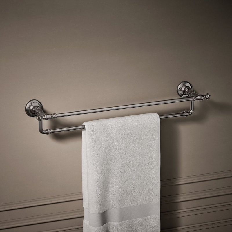 Artifacts® Double 24" Wall Mounted Towel Bar, Oil Rubbed Bronze