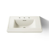 Memoirs® Rectangular Pedestal Bathroom Sink with Overflow