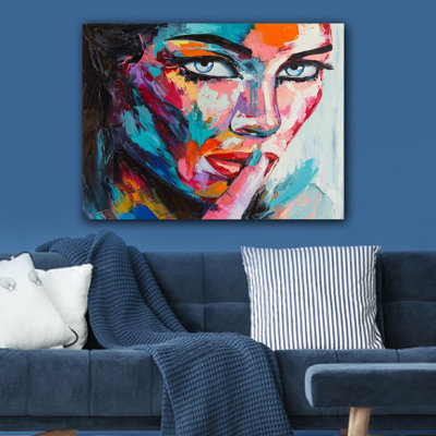 Peinture sur toile tendue