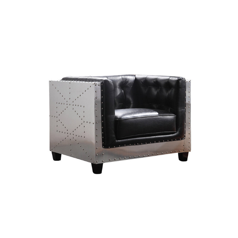 Canapé en cuir 37,01 po Reld