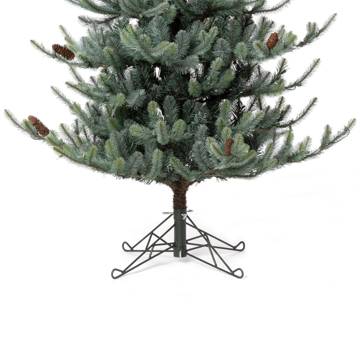 Pre-Lit Blue Spruce Fir Christmas Tree, 7.5' H