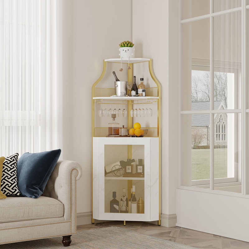 Wine Bottle Rack, Gold