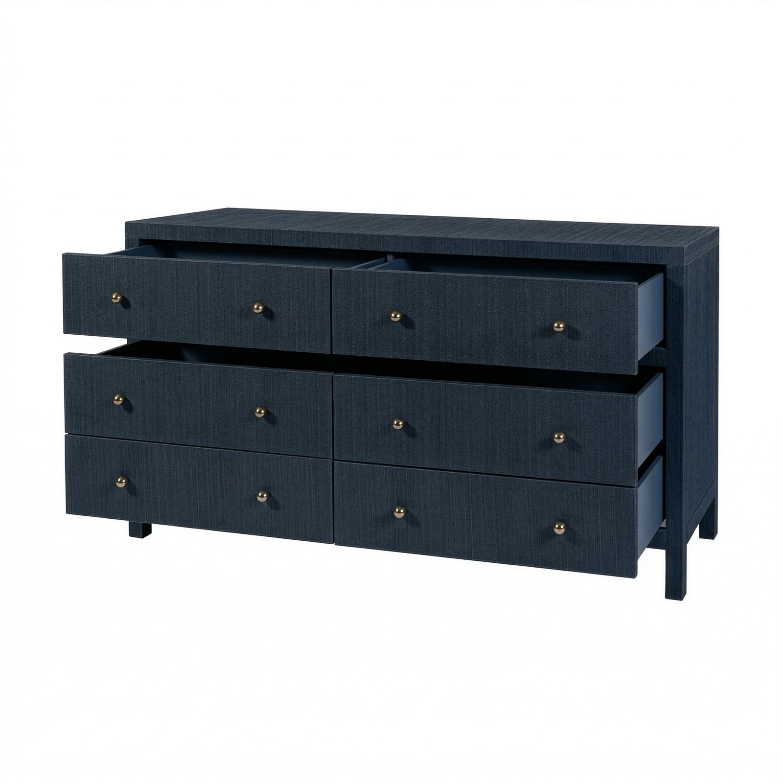 Celine 60" Acacia Double Dresser, Blueberry