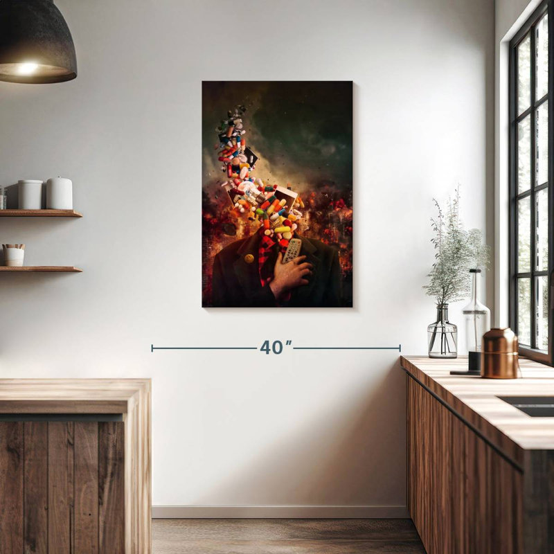 Khadjiah Comfortably Numb, 36" H x 24" W