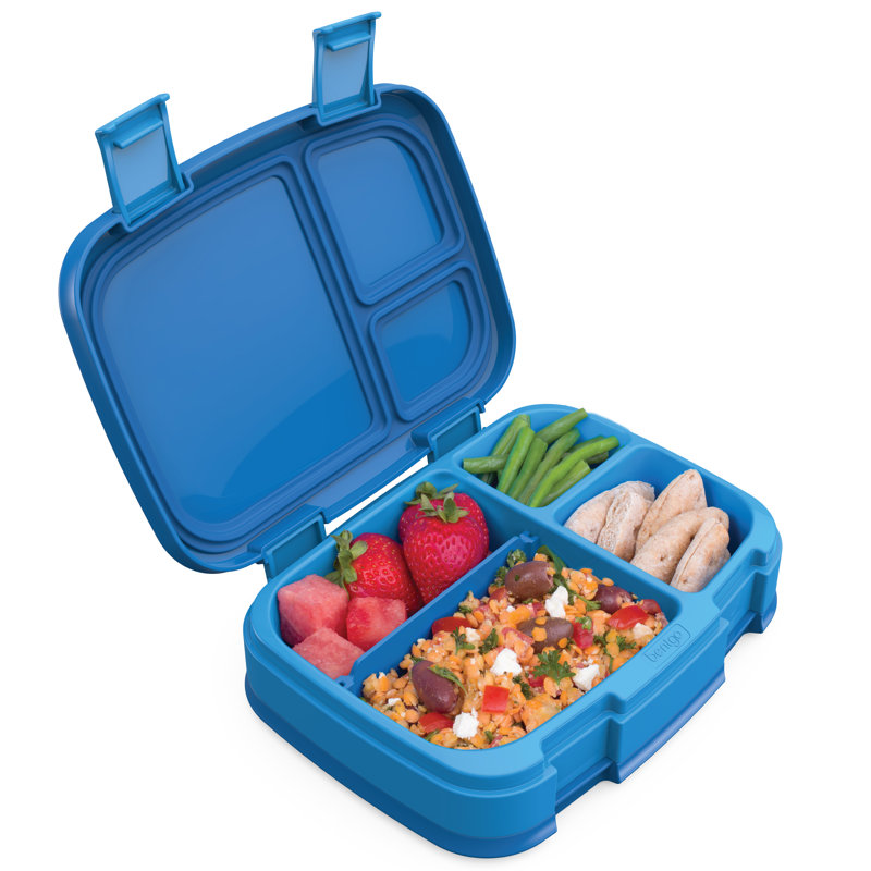 Contenant pour aliments frais, Bleu