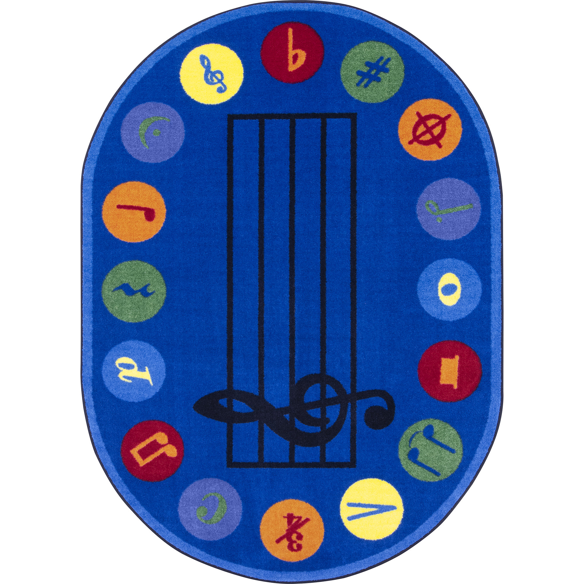 Joy Carpets Take Note Multi by Joy Carpets Area Rug | Wayfair