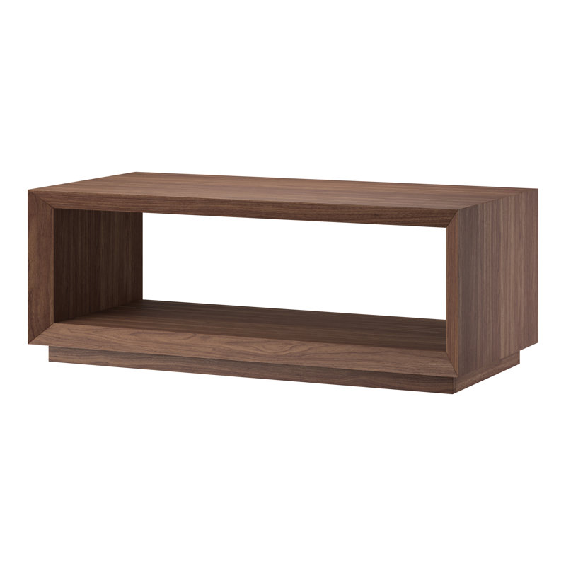 Evie Coffee Table, Satin Walnut