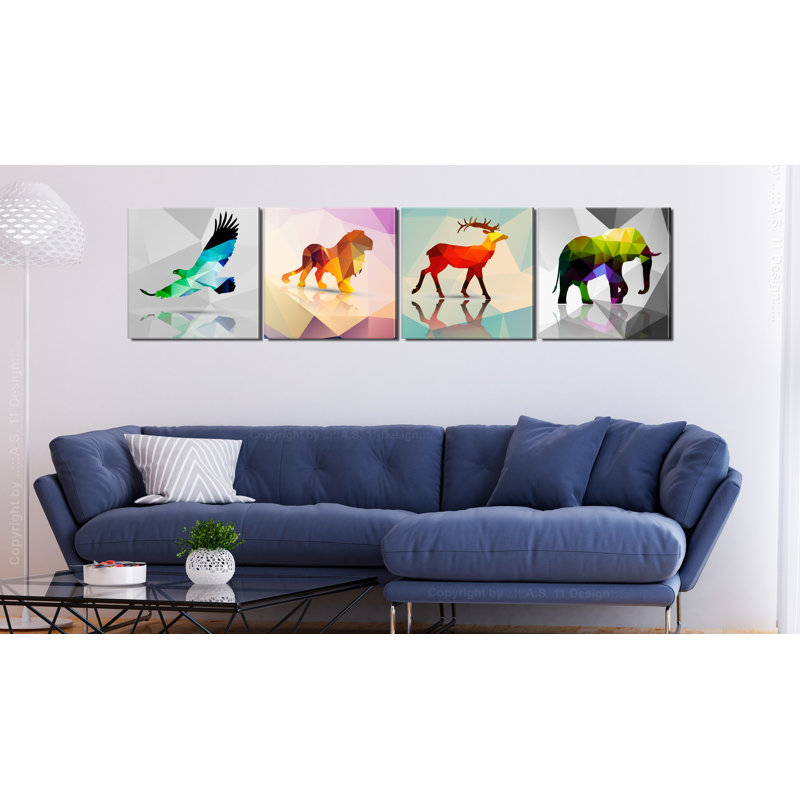 No Frame Print on Canvas, 40cm H x 40cm W