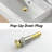 Centerset 2-handle Bathroom Faucet with Drain Assembly-90958615