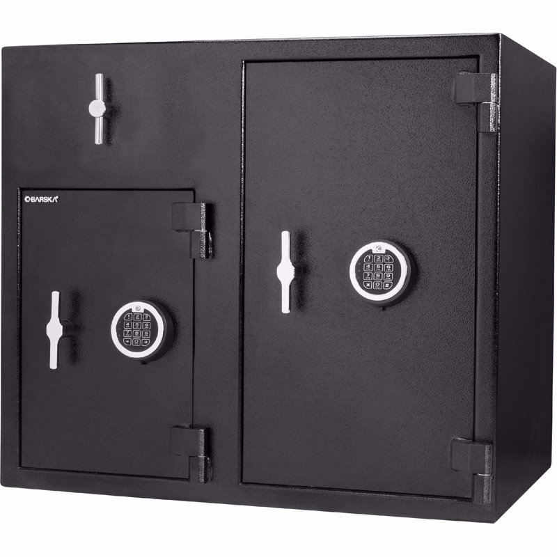 2.58/4.68 CB FT ROTARY TWO KEYPAD DEPOSITORY SAFE