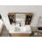 Bathroom Mirror with Storage Combination
