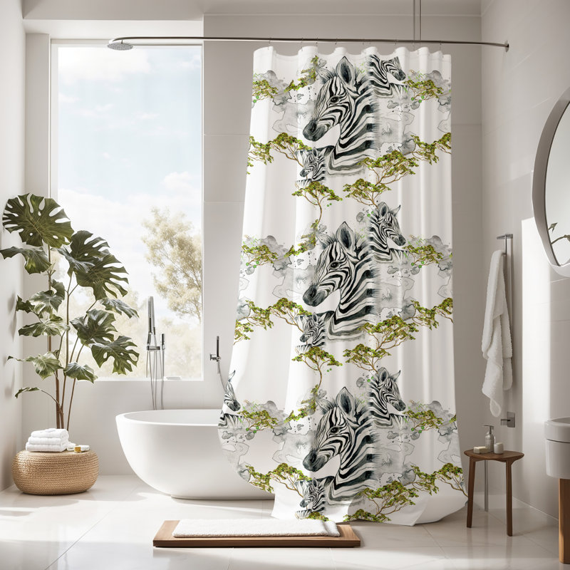 Shower Curtain, 83" H x 70" W