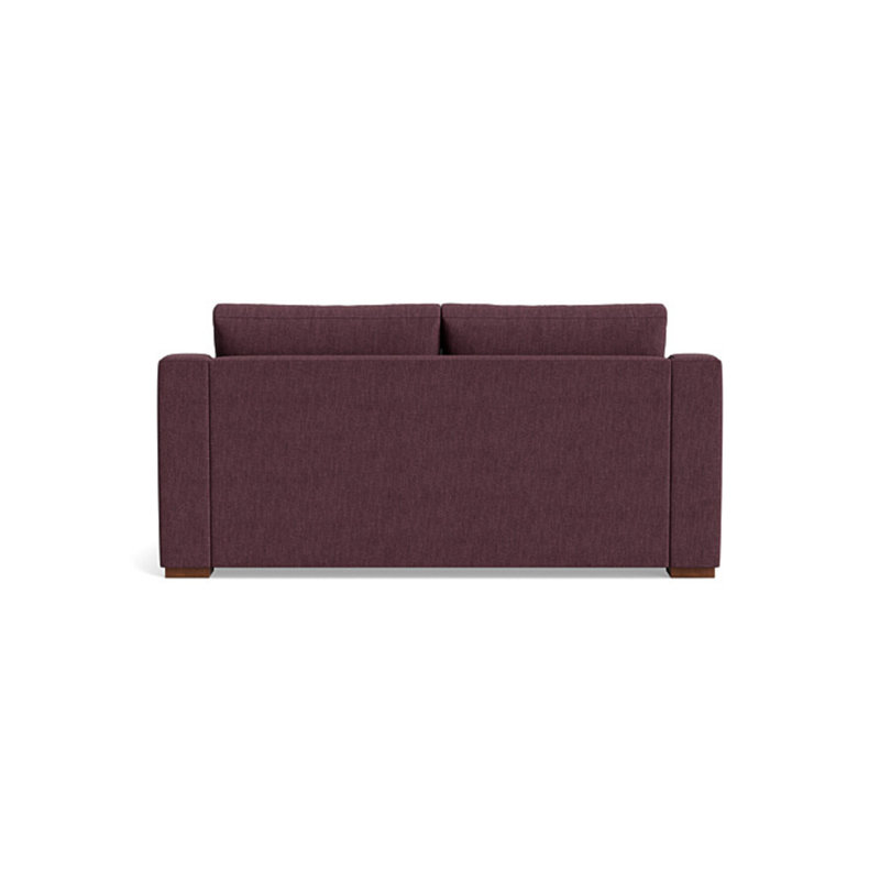 Lucca Loveseat (70"), Performance Weave - Aubergine