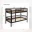 Solid Wood Twin Over Twin Bunk Bed-59407487