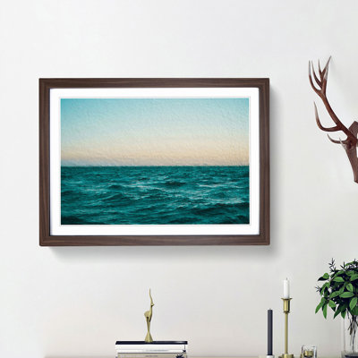 Ocean Stripe - Framed Print