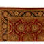 Hand Knotted Wool Oriental Area Rug in Red And Black
