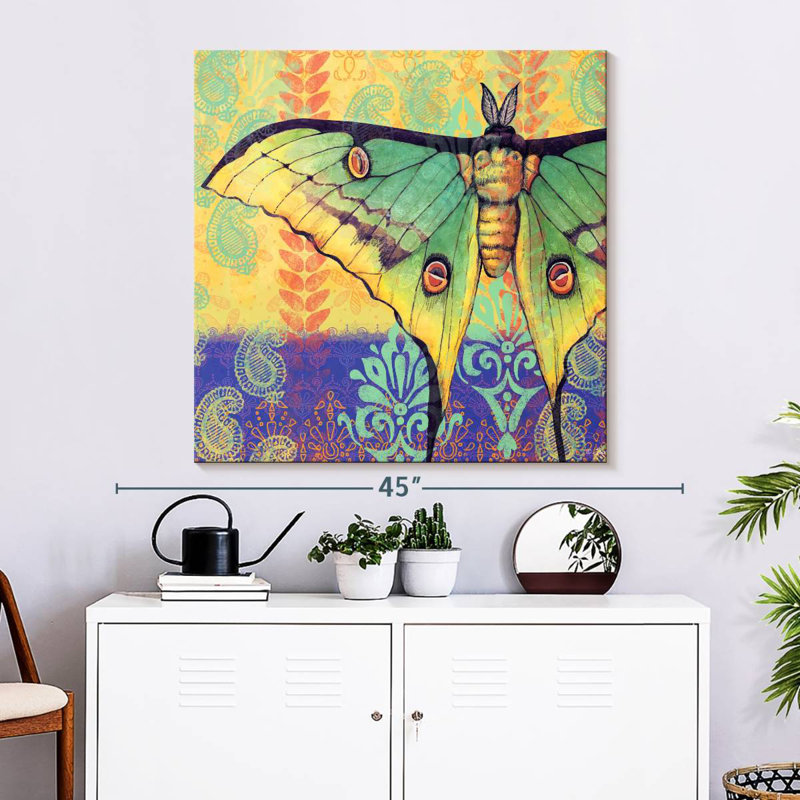 Crowle Luna Moth, 33" H x 33" W