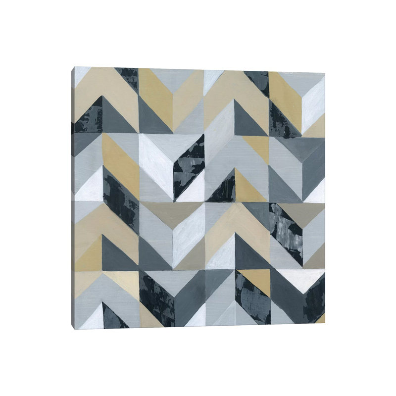 Geometric I by Tava Studios - Wrapped Canvas Painting, 93.98 cm H x 93.98 cm W x 1.91 cm D