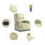 Fauteuil de massage en cuir véritable-672474825