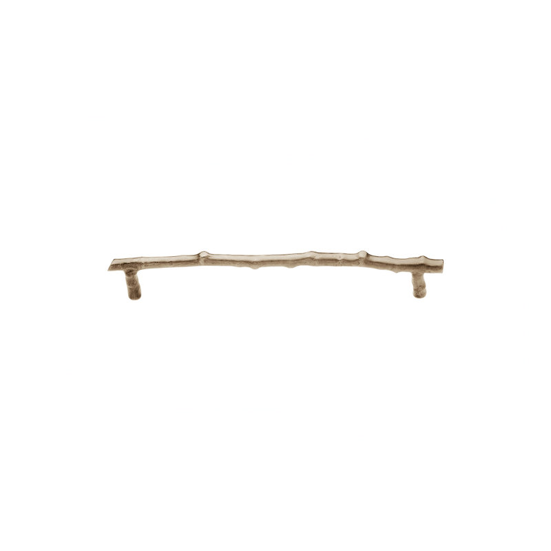Twig Bar / Handle Pull, White Bronze Light