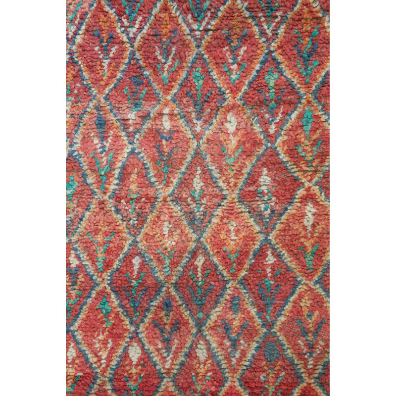 Berber One-of-a-Kind Rectangle 6'8" x 10'4" Area Rug