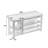8 Pair Shoes Storage Bench