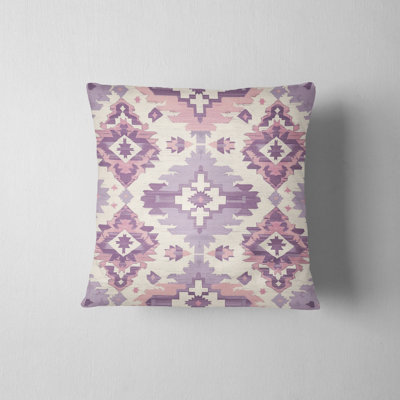 Eastern Elegance Geometric Reversible Pillow Cover