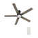 Sreeja Smart 5 - Blade LED Ceiling Fan with Remote Control Light Kit, Downrod