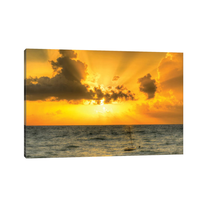 Vero Beach Sun Up by David Gardiner - Print on Canvas, 66.04 cm H x 45.72 cm W x 3.175 cm D, Wrapped Canvas