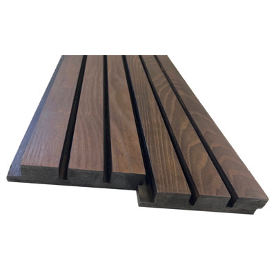 Ensemble de panneau mural SPC et WPC 96 po x 145 po Travertine Stripe