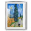 Paysage rétro Lxxv - impression encadrée