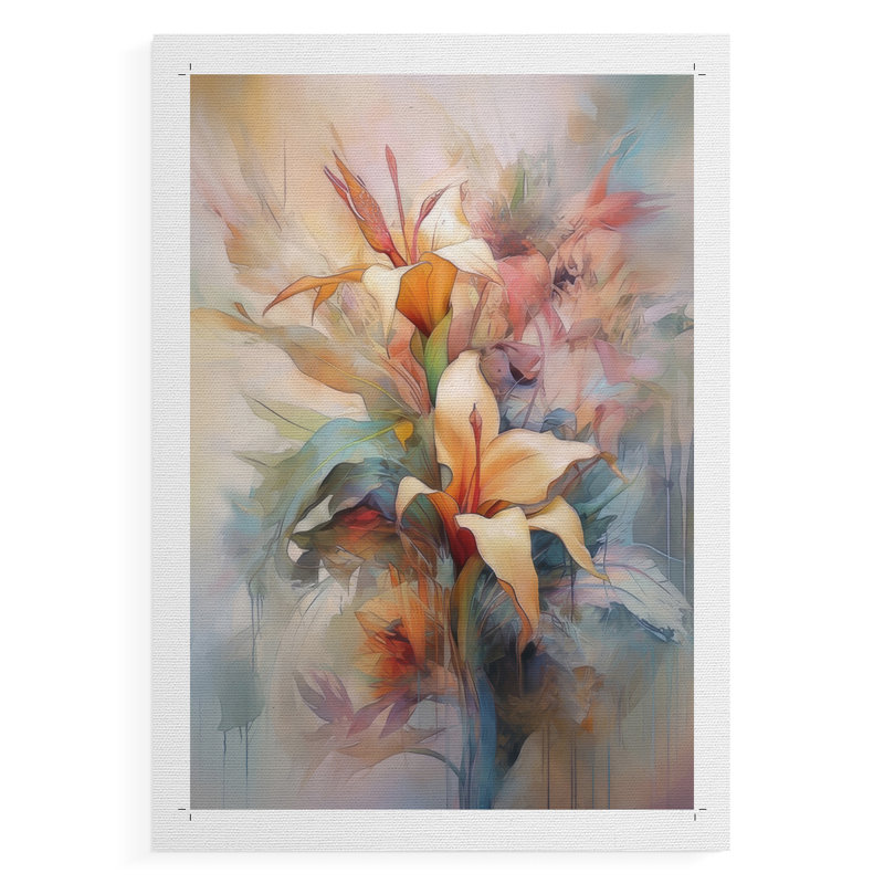 Magic Jungle I - Impression sur toile seulement - NON-CADRE, H 12 po x l 8 po