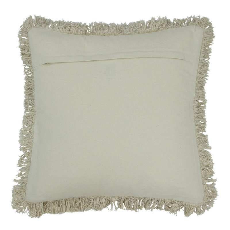 Sienna Square Cushion, Natural, 100% Down Feather