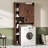 Over The Toilet Storage Cabinet with with Barn Doors-1571538337