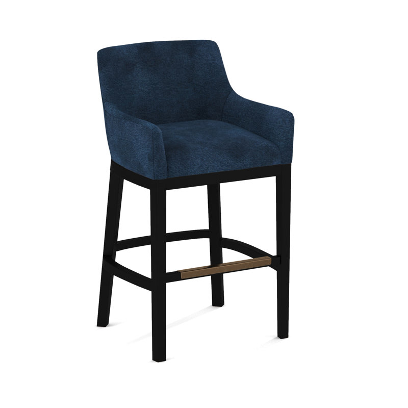 London Bar Stool, Black, 61614-35