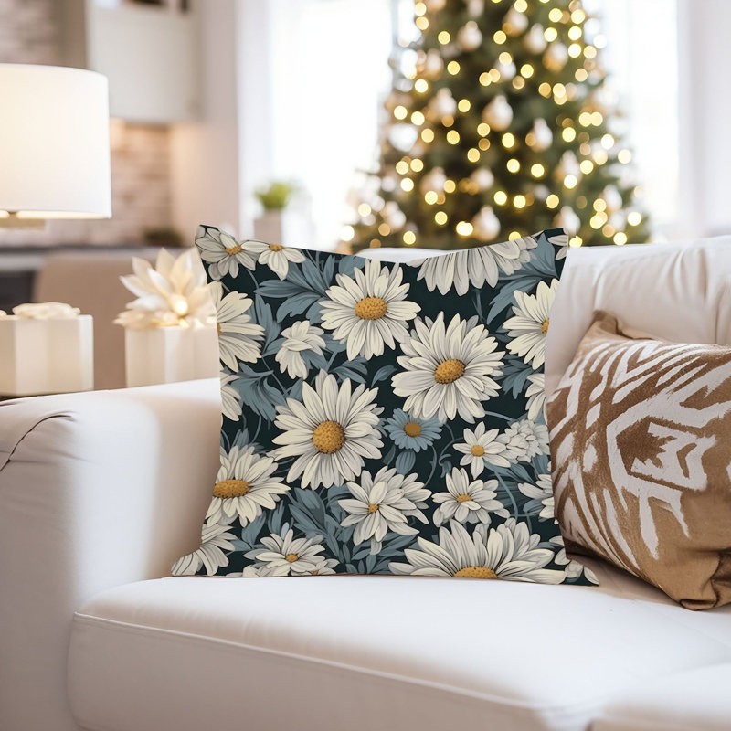 Floral Daisy Flowers Pattern XII Cottage & Cottagecore