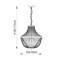 Caitlynn 5 - Light Empire Chandelier
