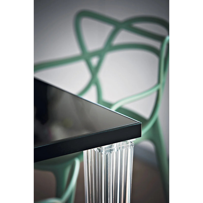 Top Top Dining Table, Black, 63" x 31.5"