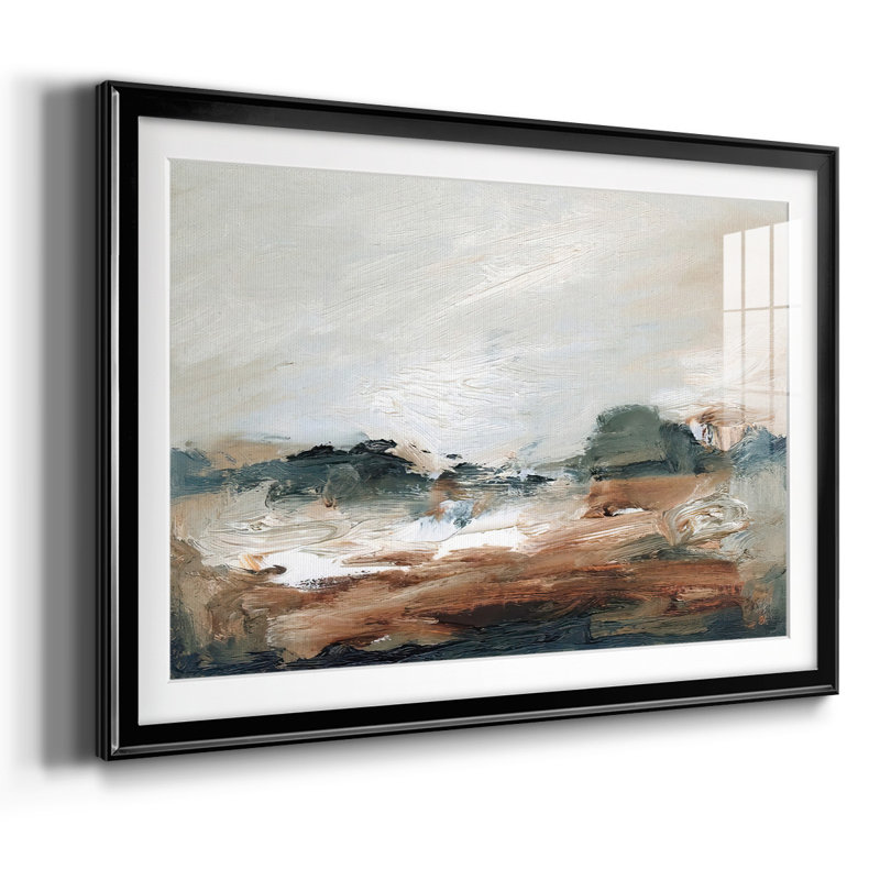 «Lingering Light III», reproduction encadrée sur papier, H 15 po x l 21 po x P 1,5 po, Noir