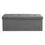 110x38x38cm Linen Upholstered Storage Bench-121935964