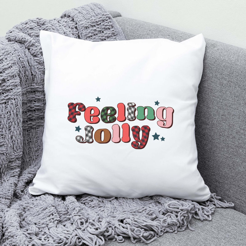 Christmas1 Reversible Throw Pillow, 20" x 20"