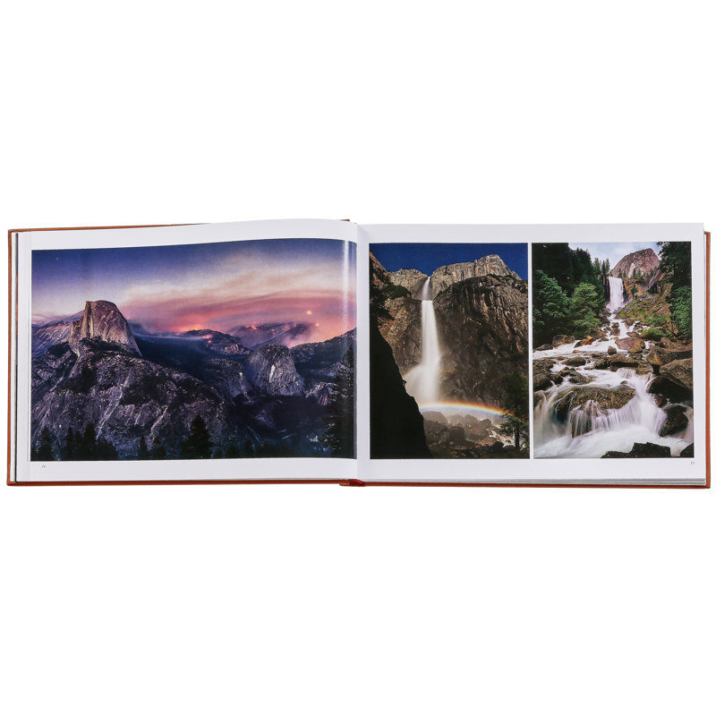 Graphic Image Treasured Lands, CoffeeTable Book, Leather, Tan