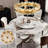 Michella Luxury 16 Lights Round K9 Crystal Ceiling Light Gold Chandeliers-924532317